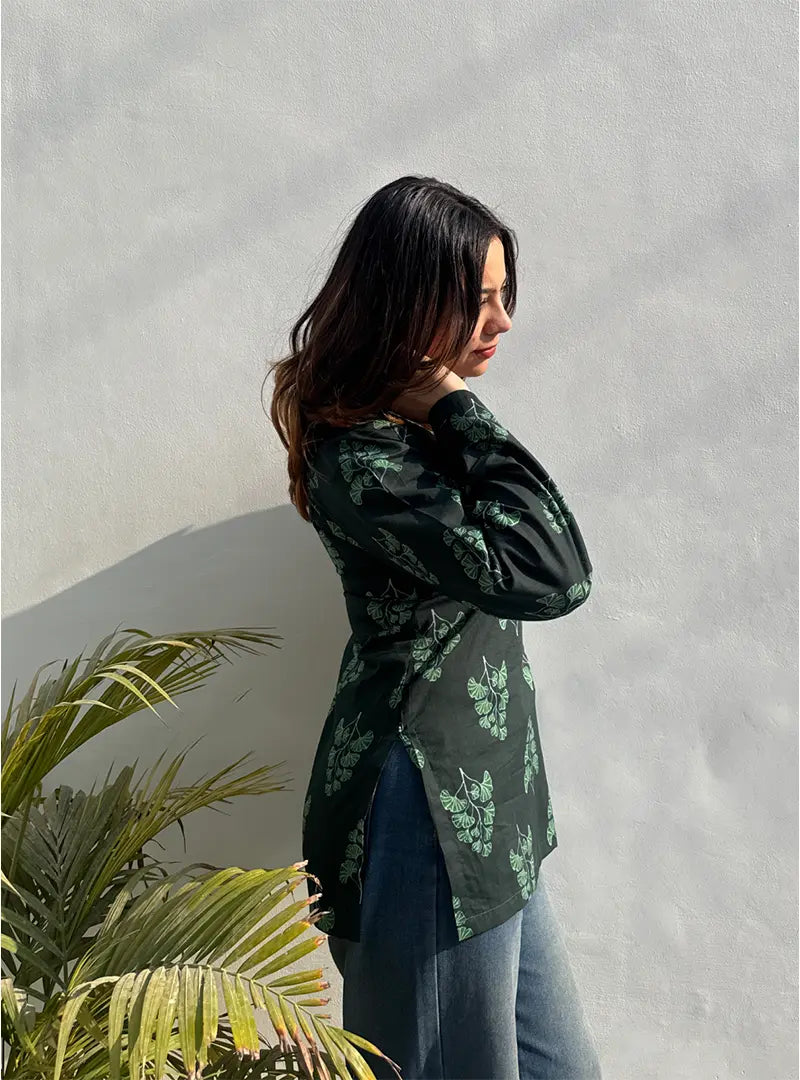 Vrinda Bell Sleeves Kurti