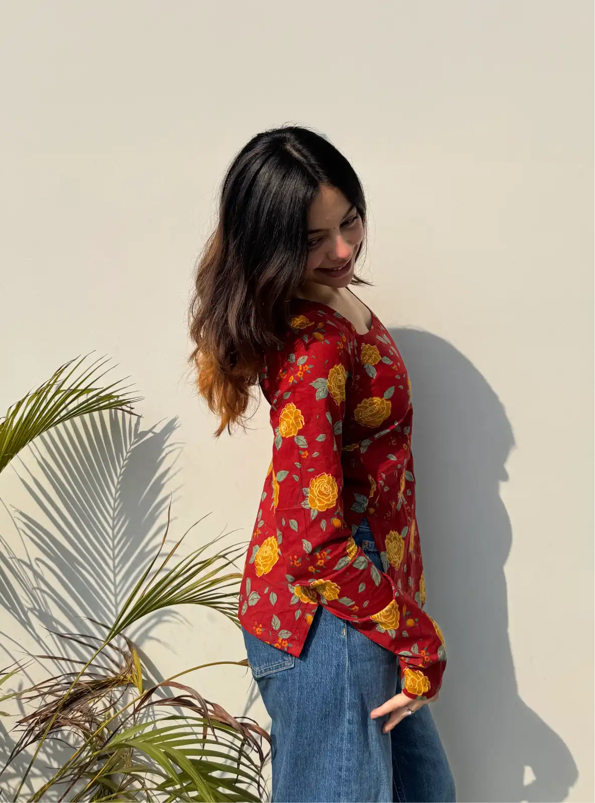 Kashish Boat Neck Kurti