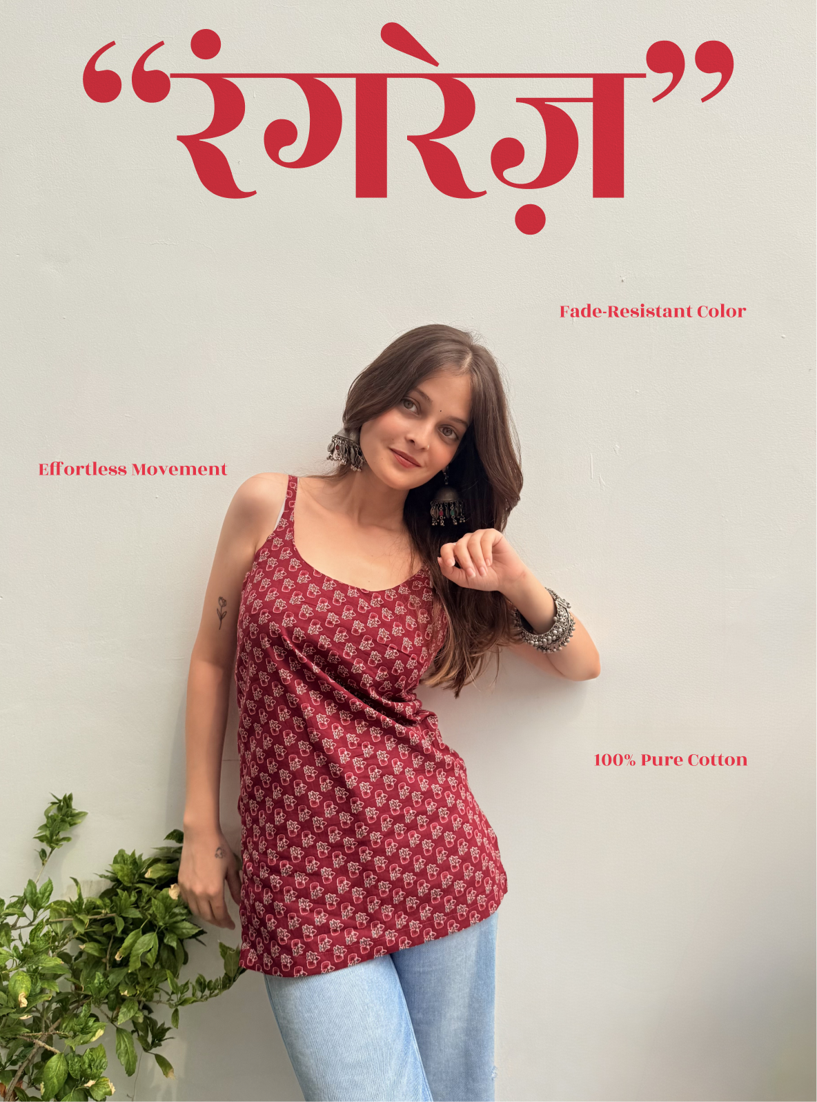 Rangrez Short Kurti by Evara