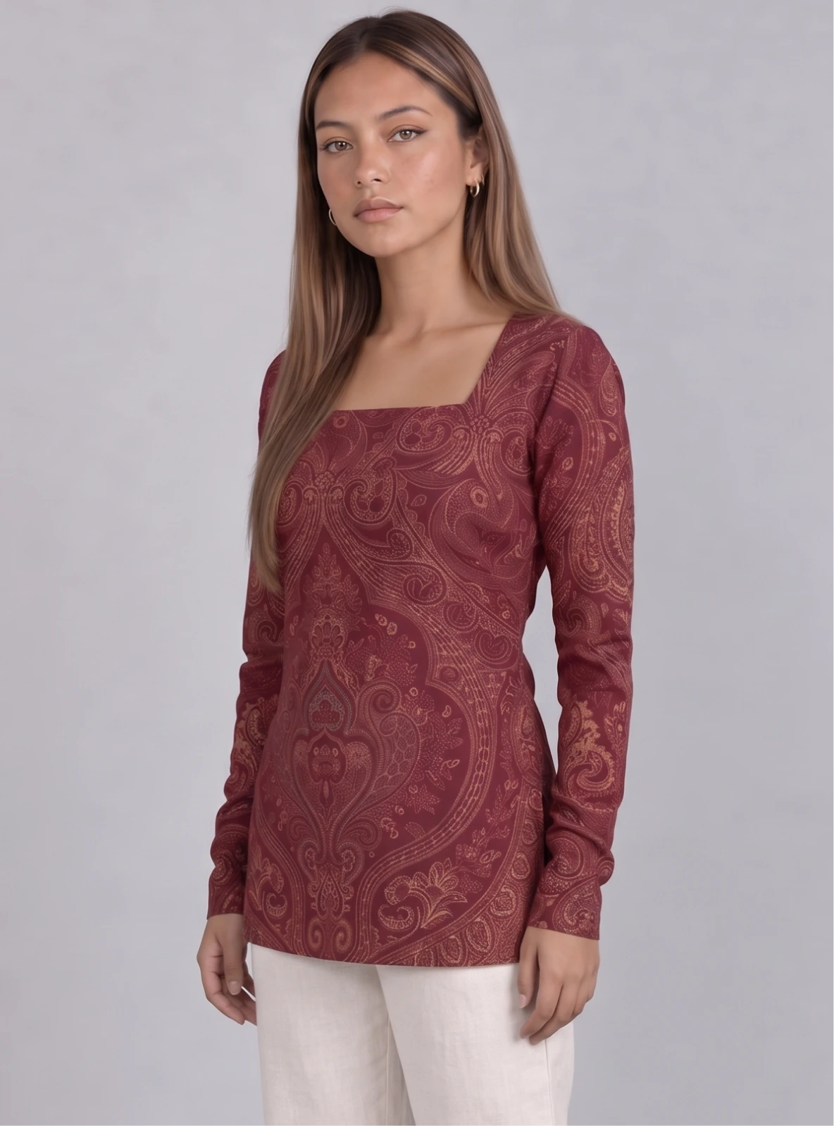 Malini Square Neck Kurti