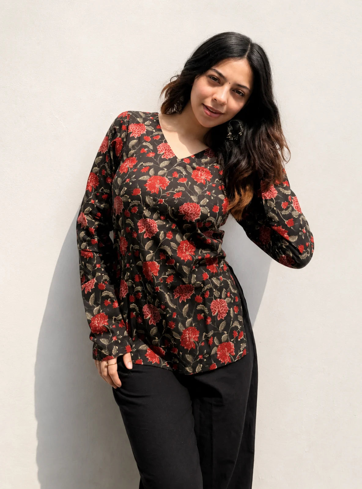 Arpita Straight Sleeves Kurti