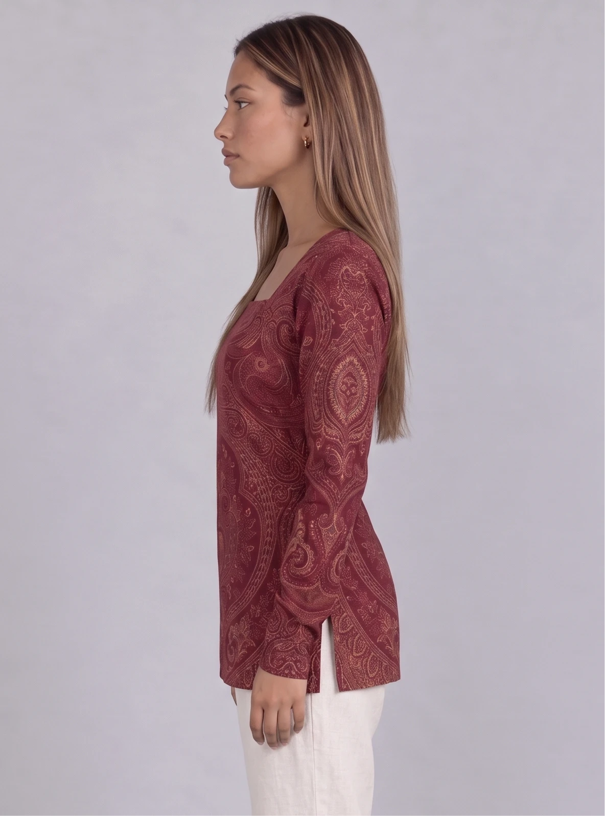 Malini Square Neck Kurti