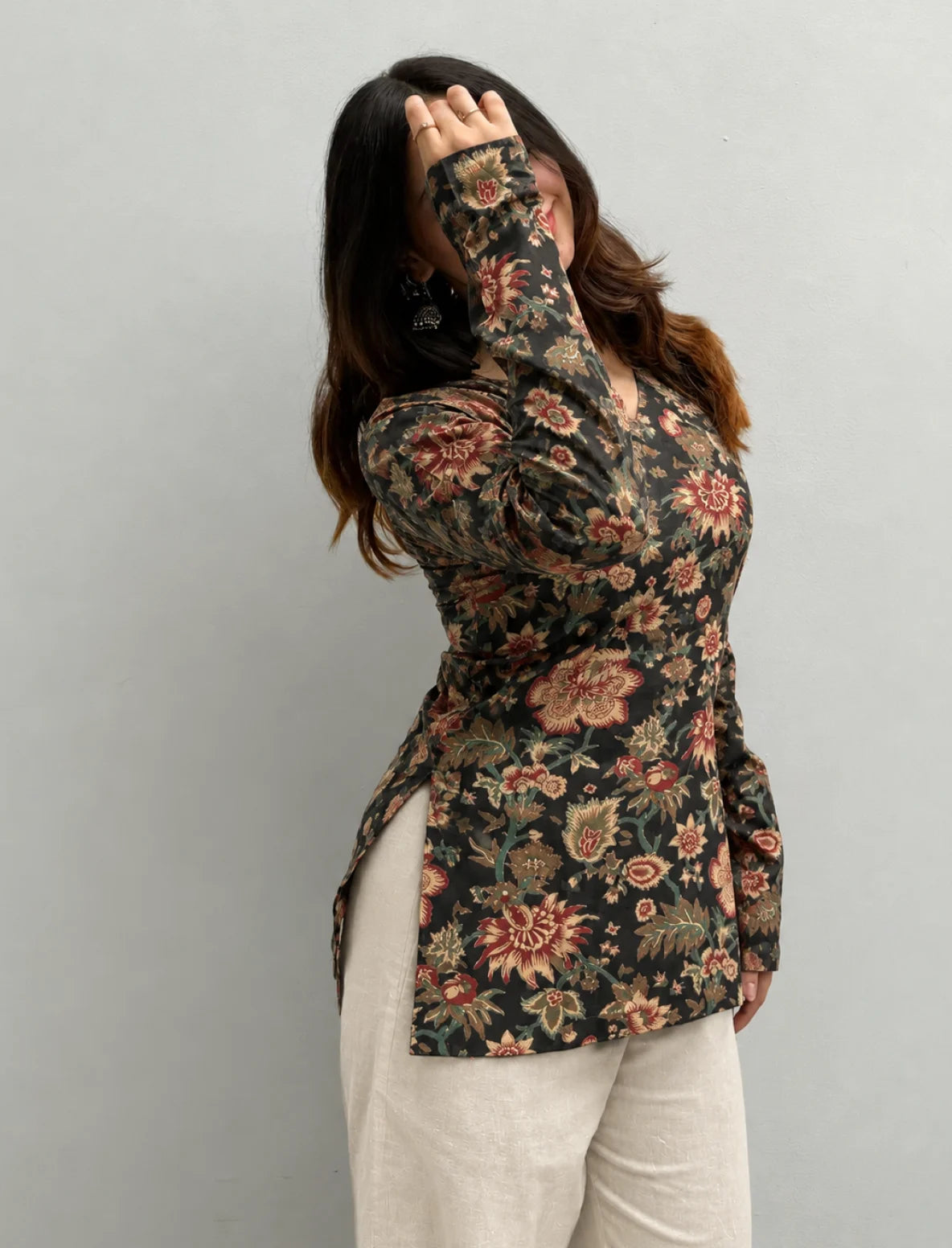 Nupur Straight Sleeves Kurti