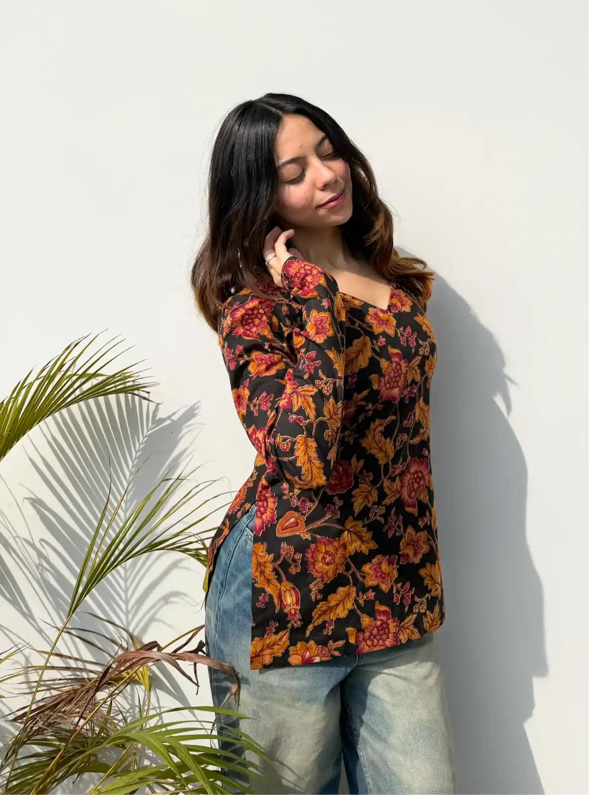 Mehfooz Straight Sleeves Kurti