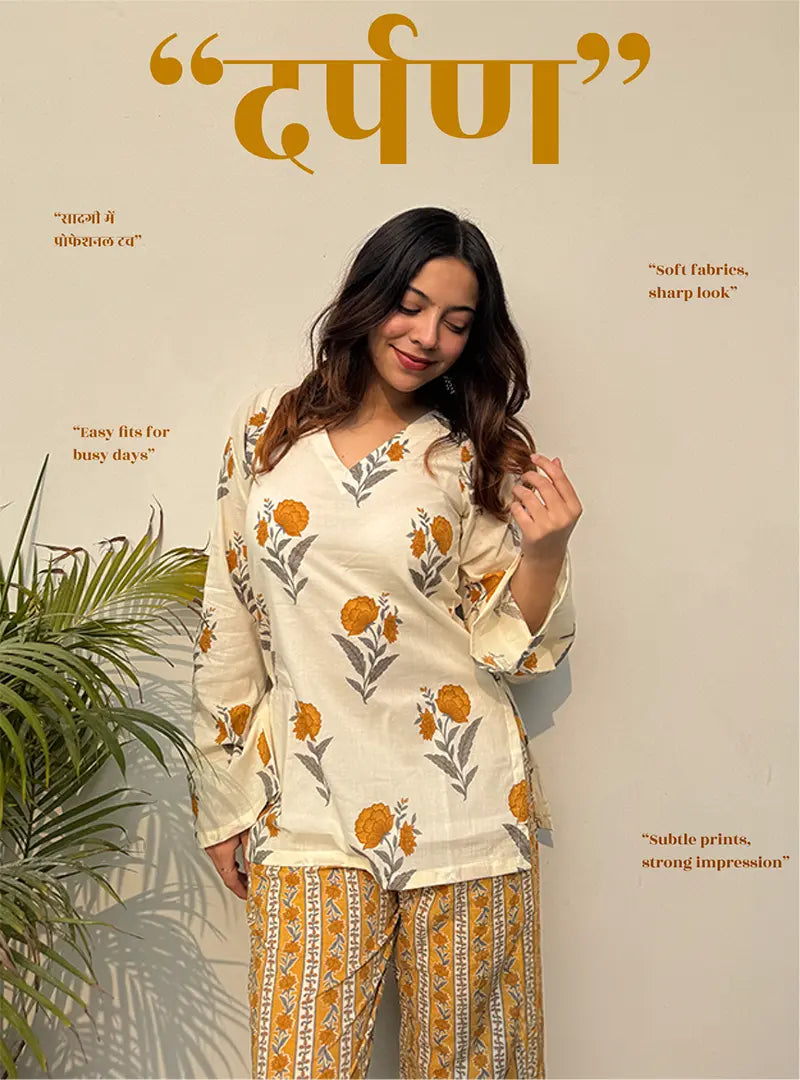 Darpan Full Sleeve Co-ord Set