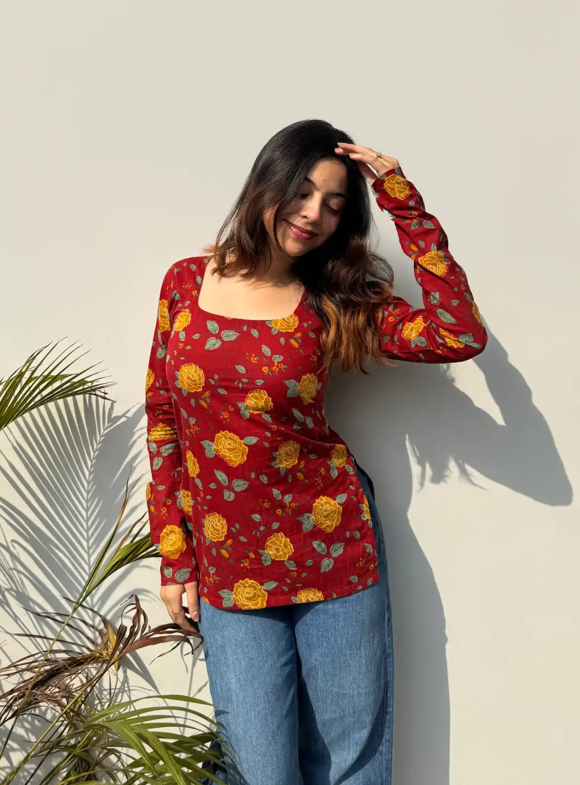 Kashish Boat Neck Kurti