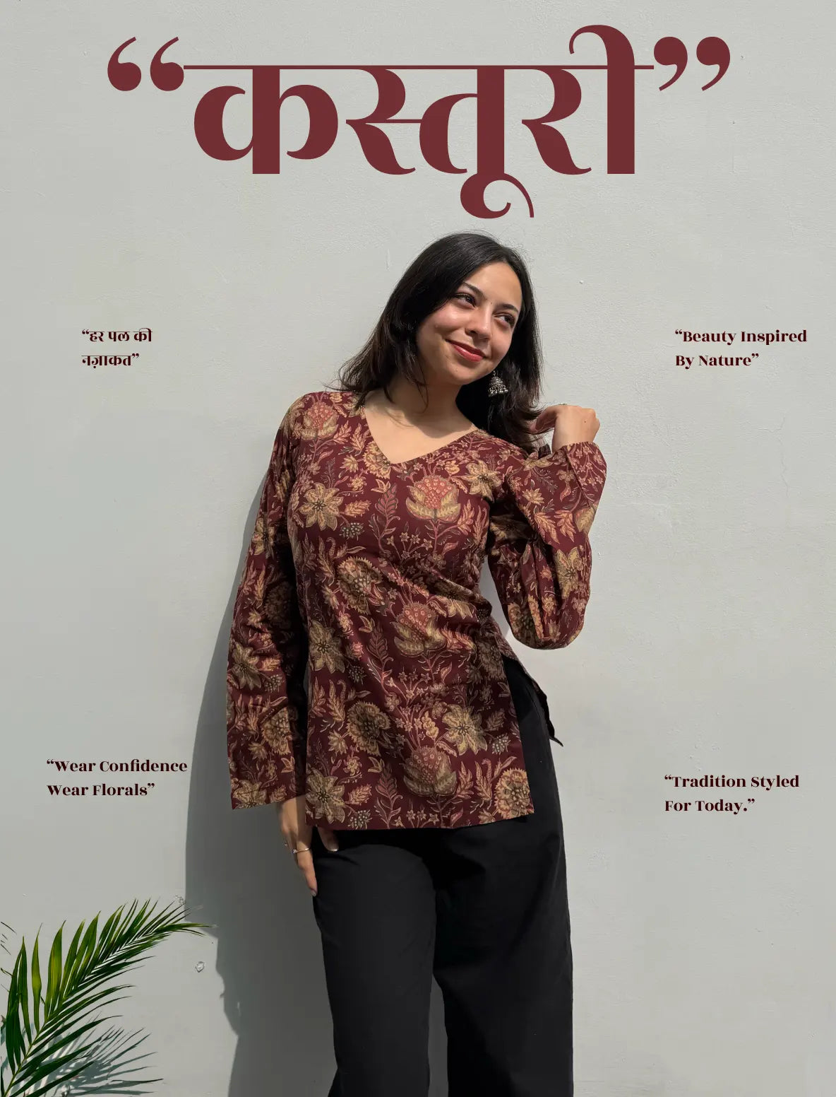 Kasturi Bell Sleeves Kurti