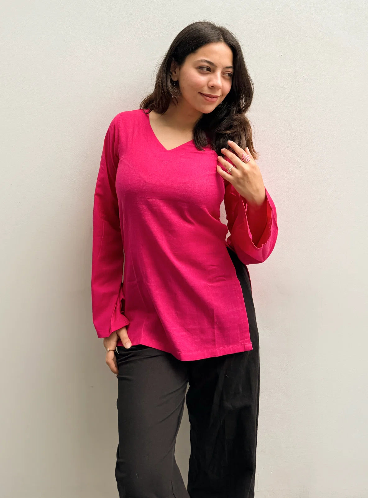Lajjo Bell Sleeves Kurti