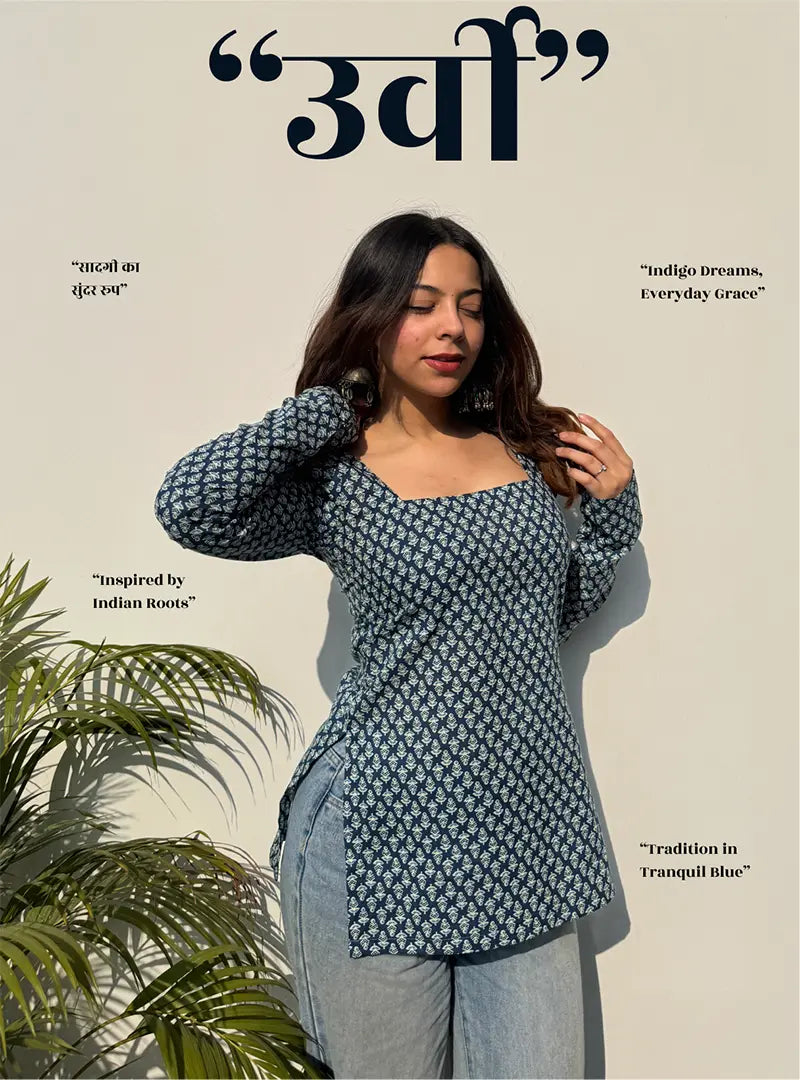 Urvi Square Neck Kurti
