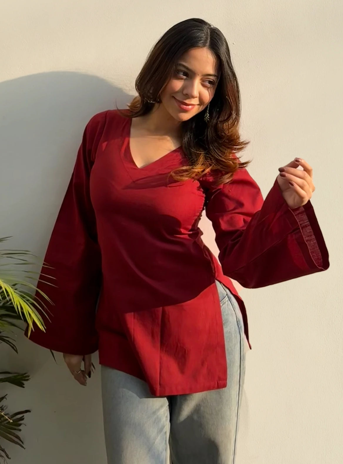 Bulbul Bell Sleeves Kurti