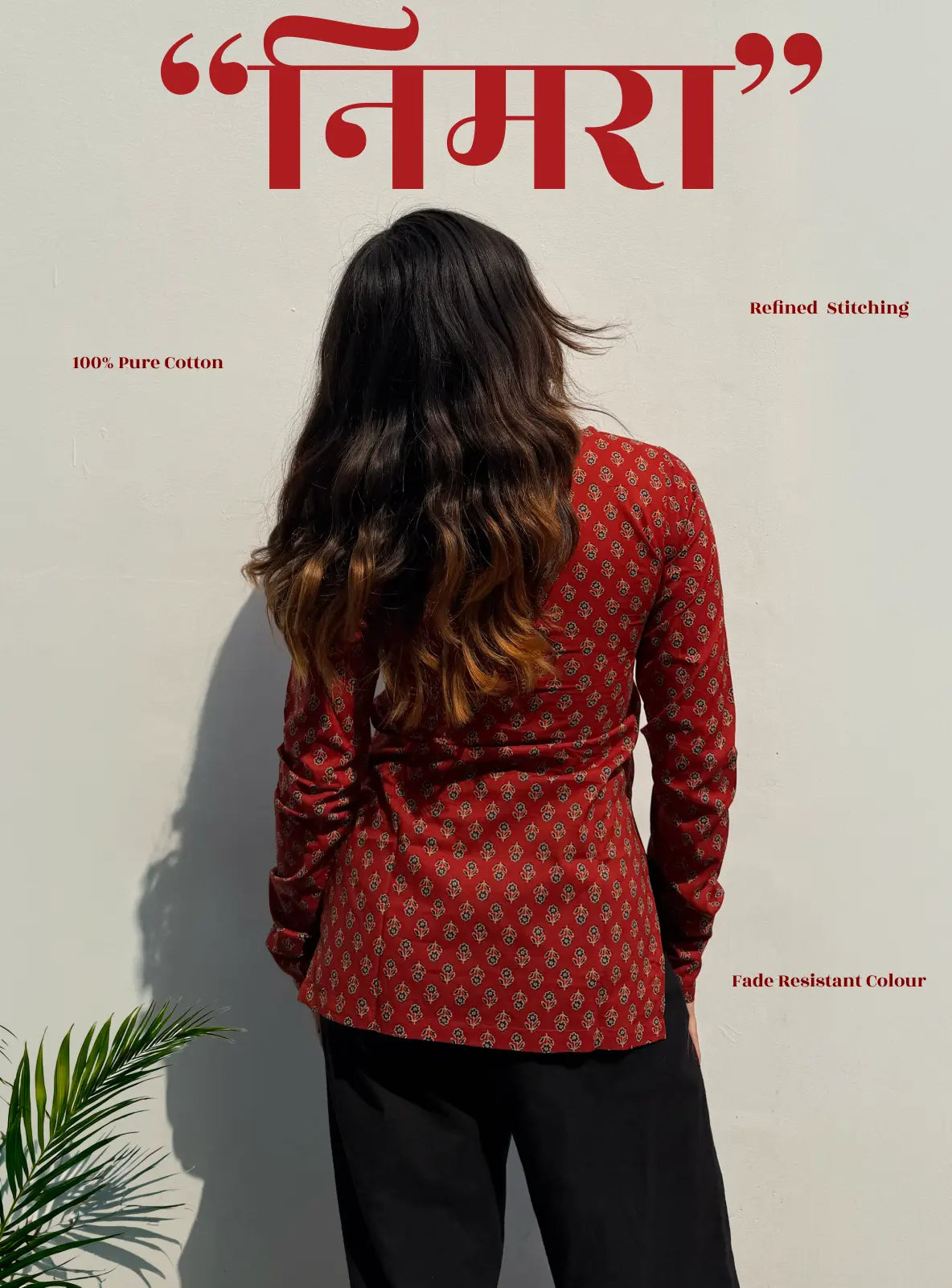 Nimra Straight Sleeves Kurti
