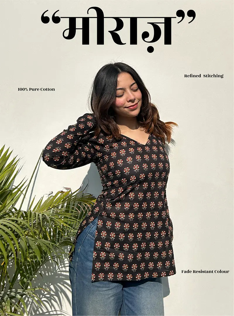 Miraaz Straight Sleeves Kurti