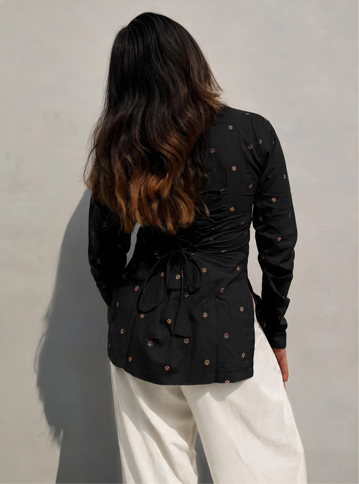 Kashish Corset Back Full Sleeves Kurti