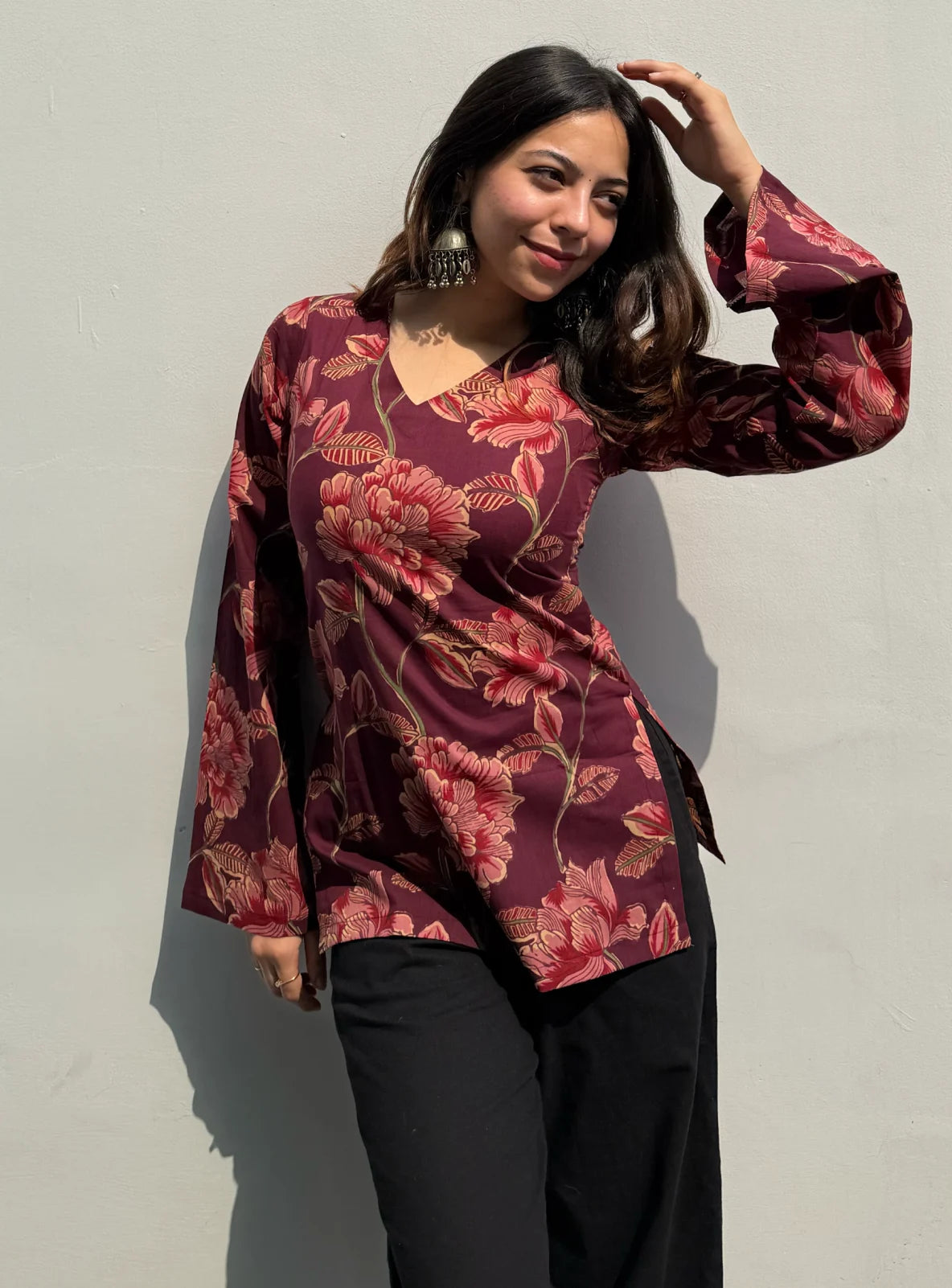 Kaamini Bell Sleeves Kurti