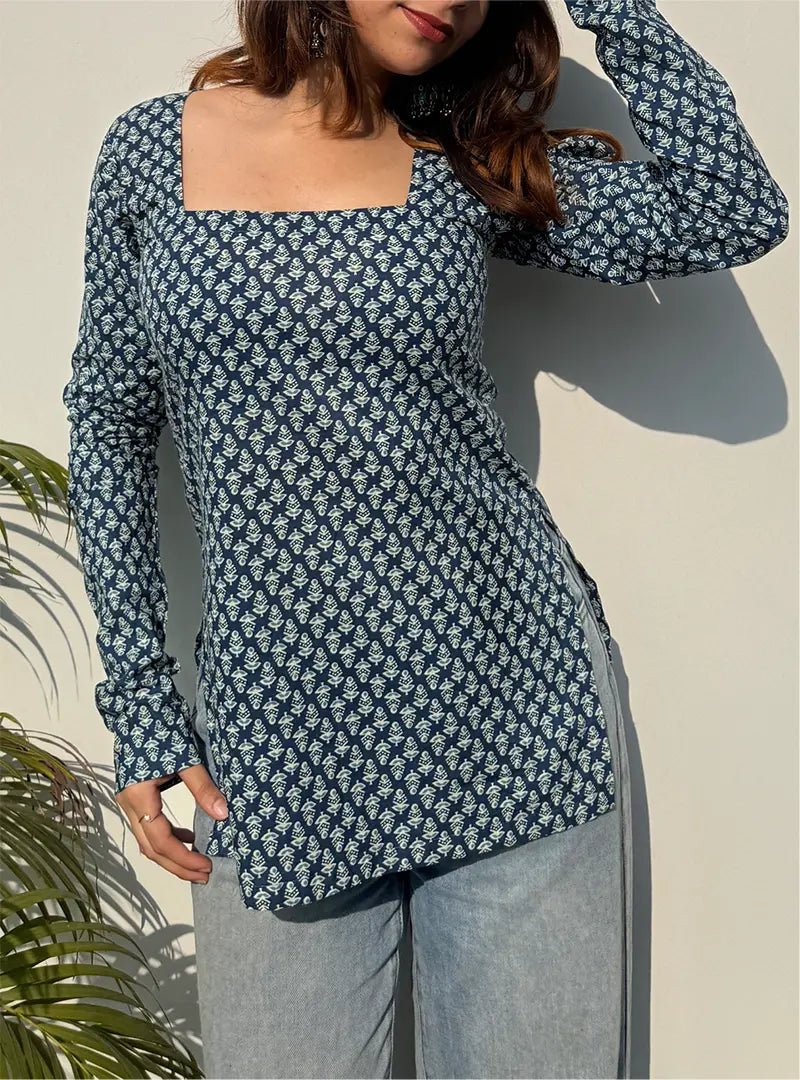 Urvi Square Neck Kurti