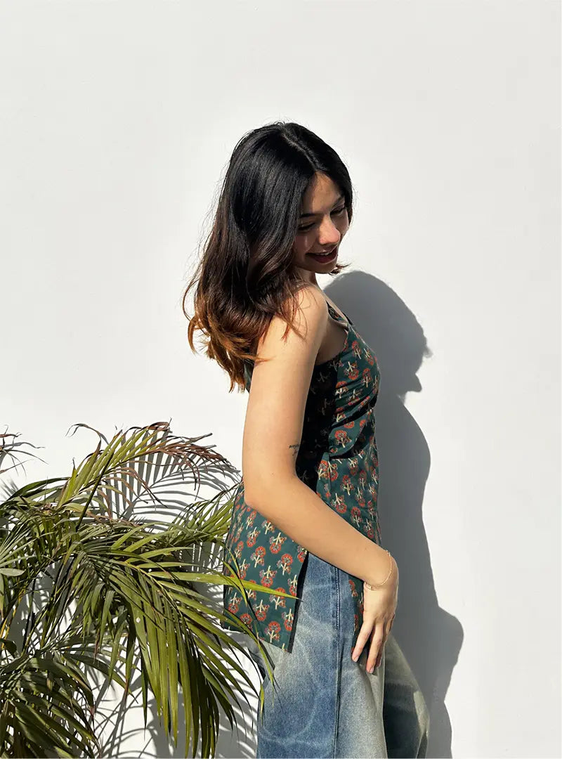 Rabba Short Sleeveless Kurti