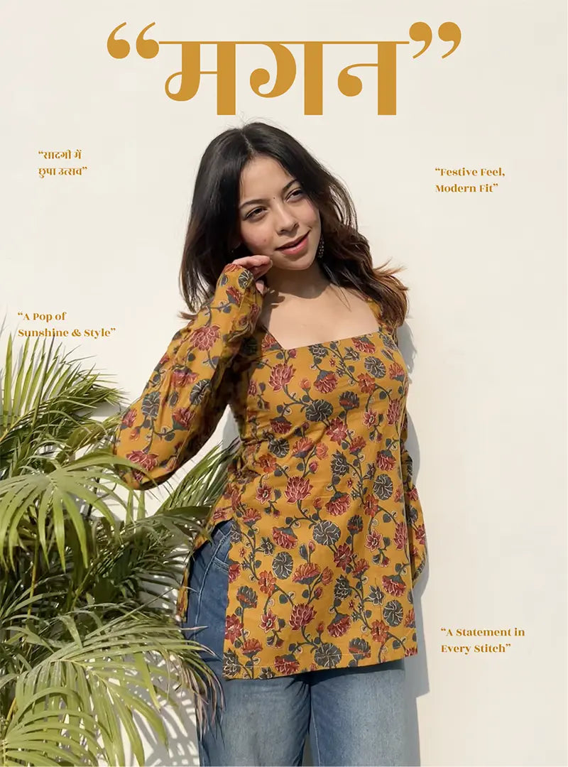 Magan Square Neck Kurti