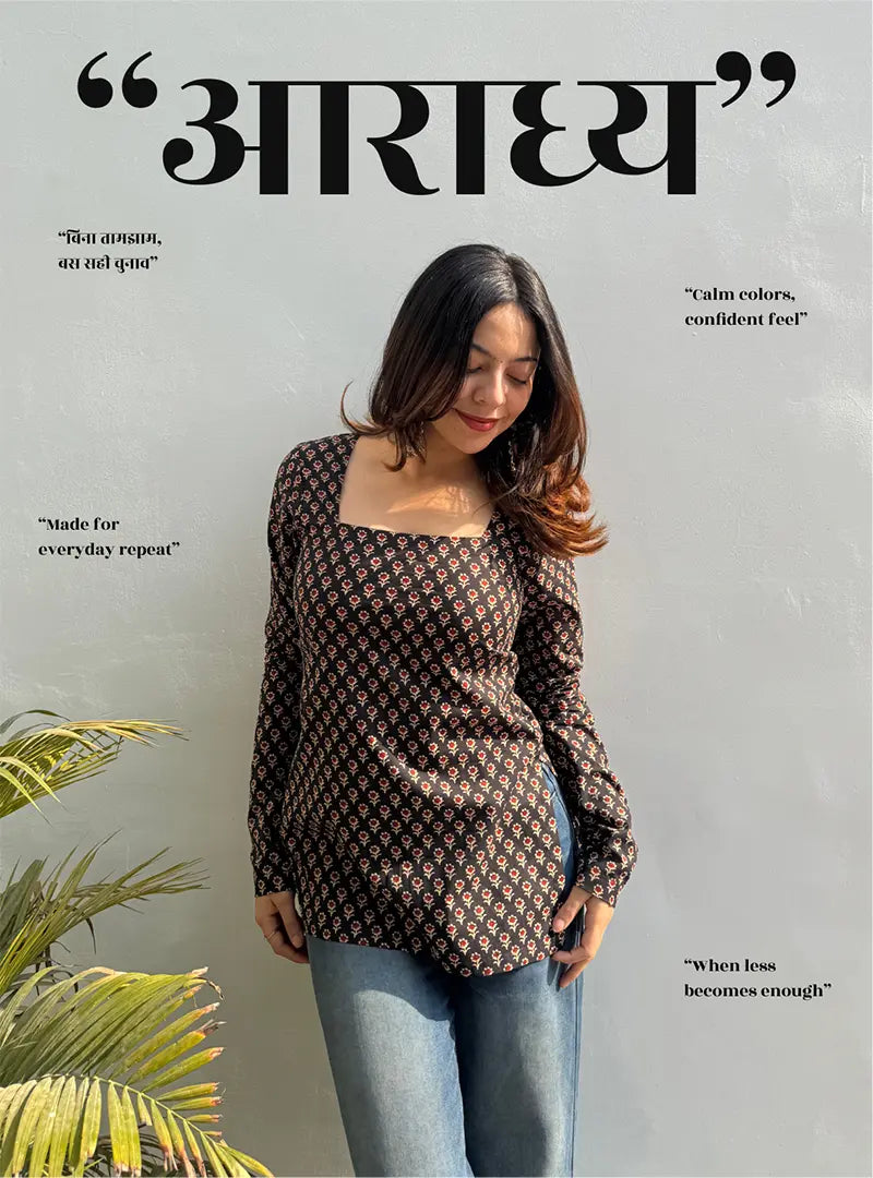 Aradhya Square Neck Kurti
