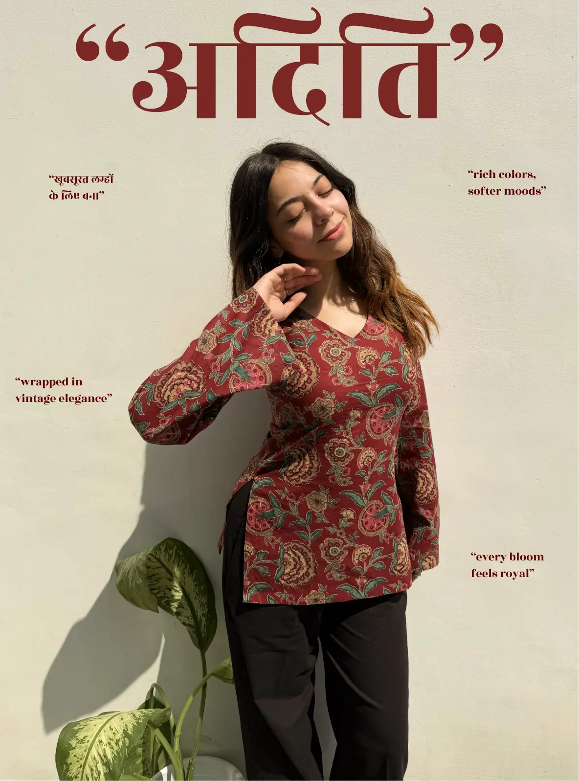 Aditi Bell Sleeves Kurti