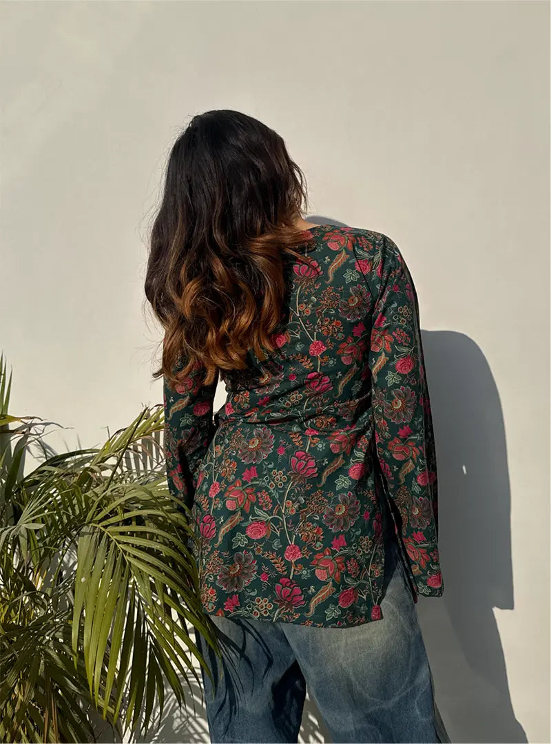 Mehbooba Bell Sleeves Kurti