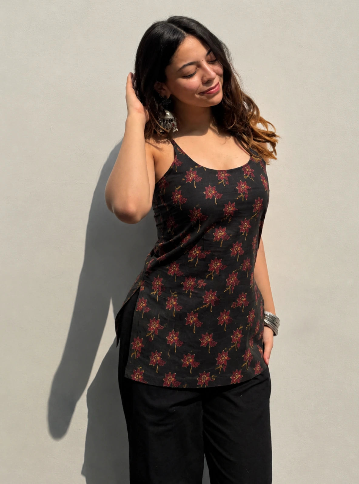 Arya Short Sleeveless Kurti