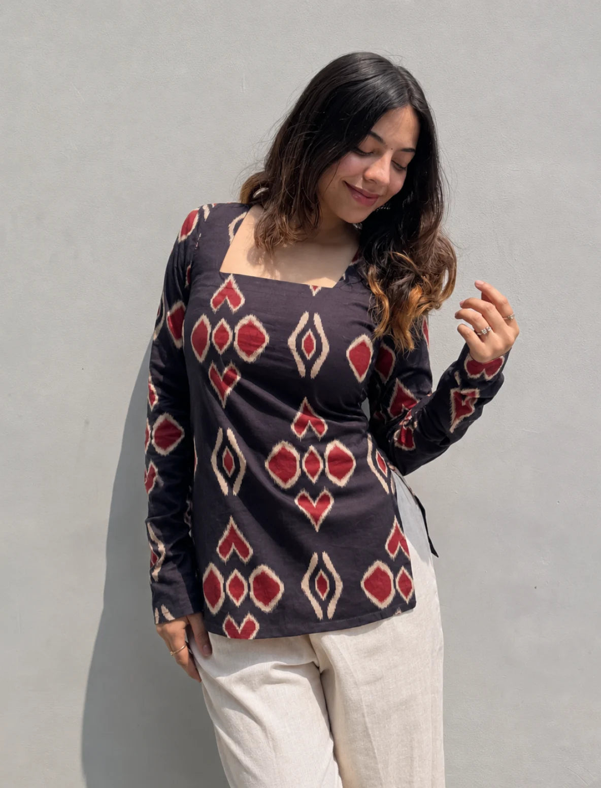 Nazar Corset Back Kurti