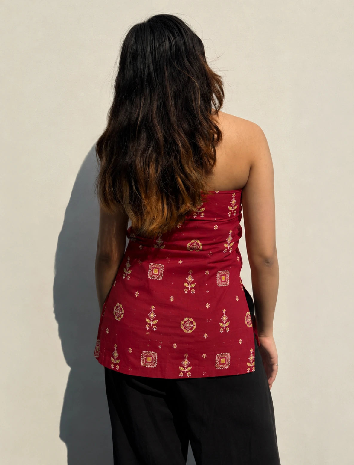Avira Halter Neck Kurti