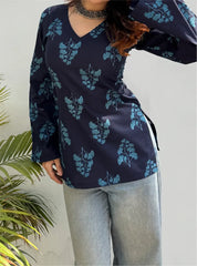 Mirza Bell Sleeves Kurti by Evara