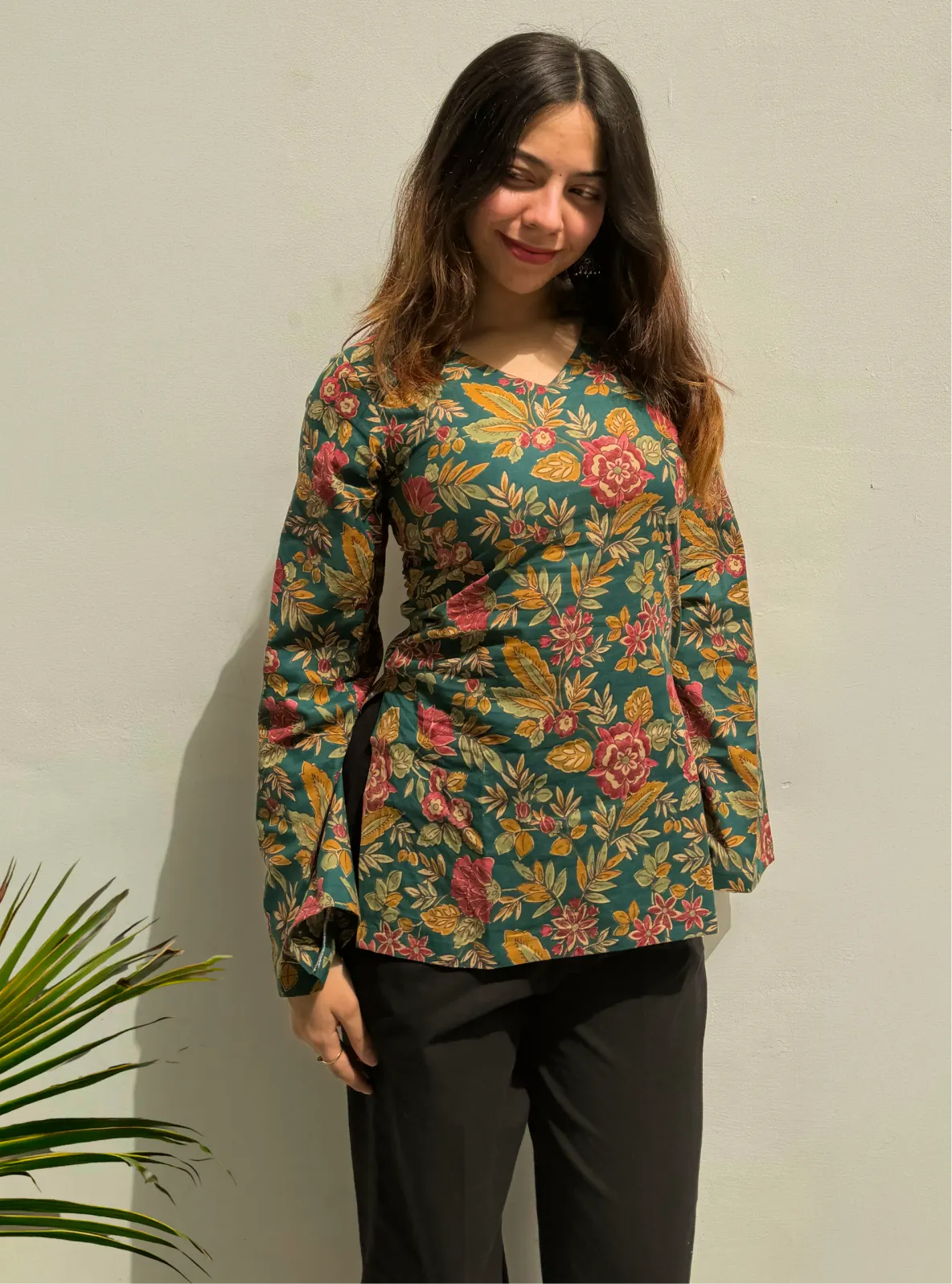 Varnika Bell Sleeves Kurti