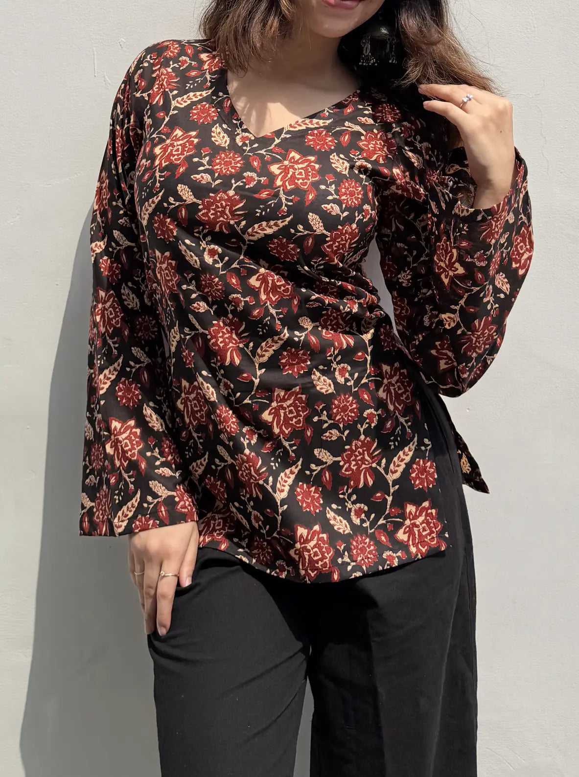 Megha Bell Sleeves Kurti