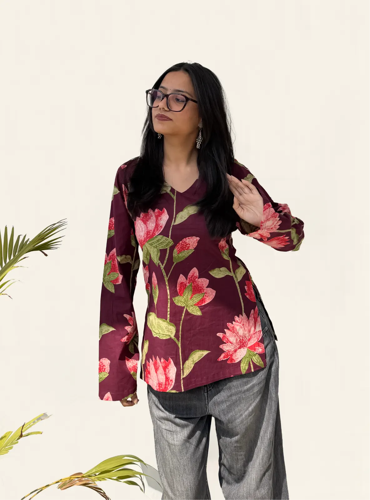 Mehwish Bell Sleeves Kurti