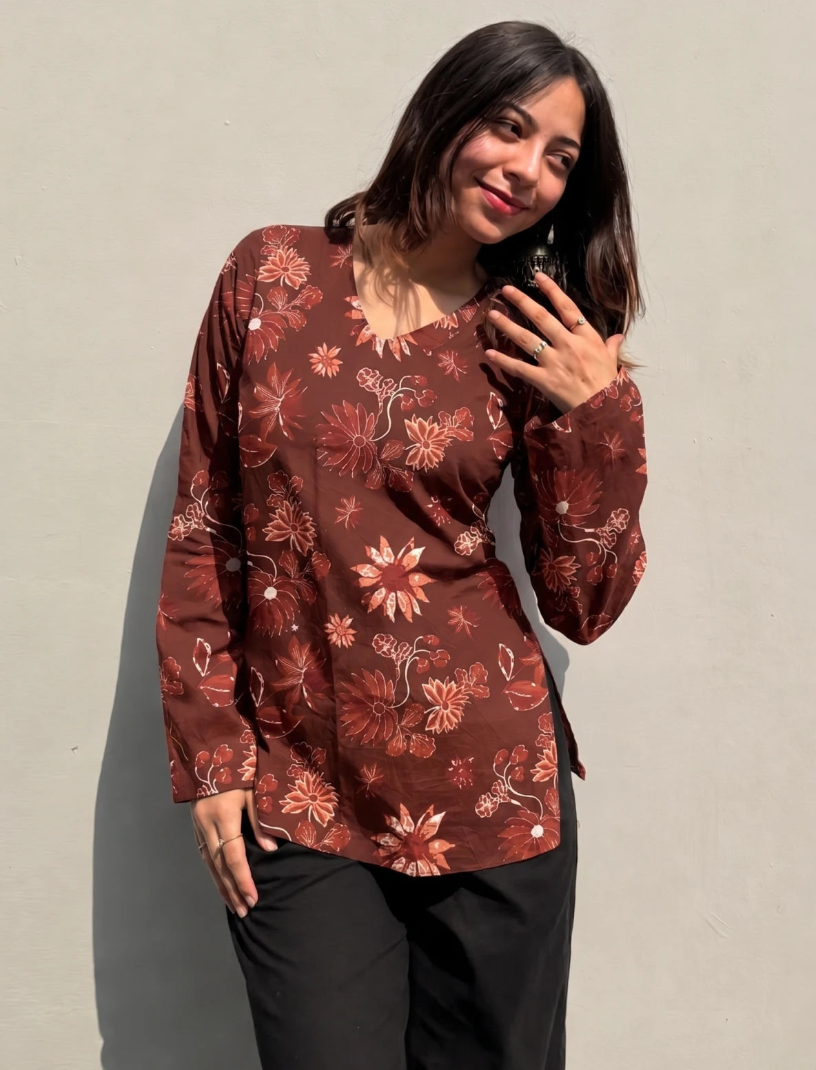 Reva Bell Sleeves Kurti