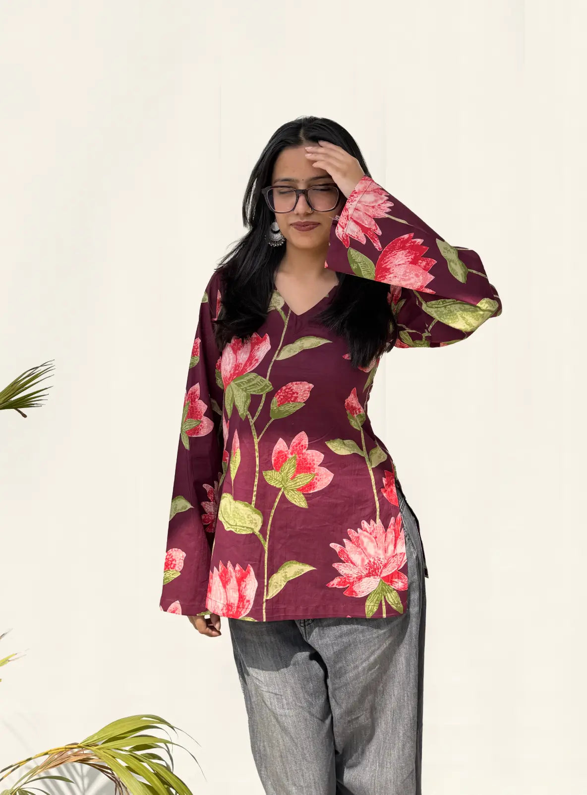 Mehwish Bell Sleeves Kurti