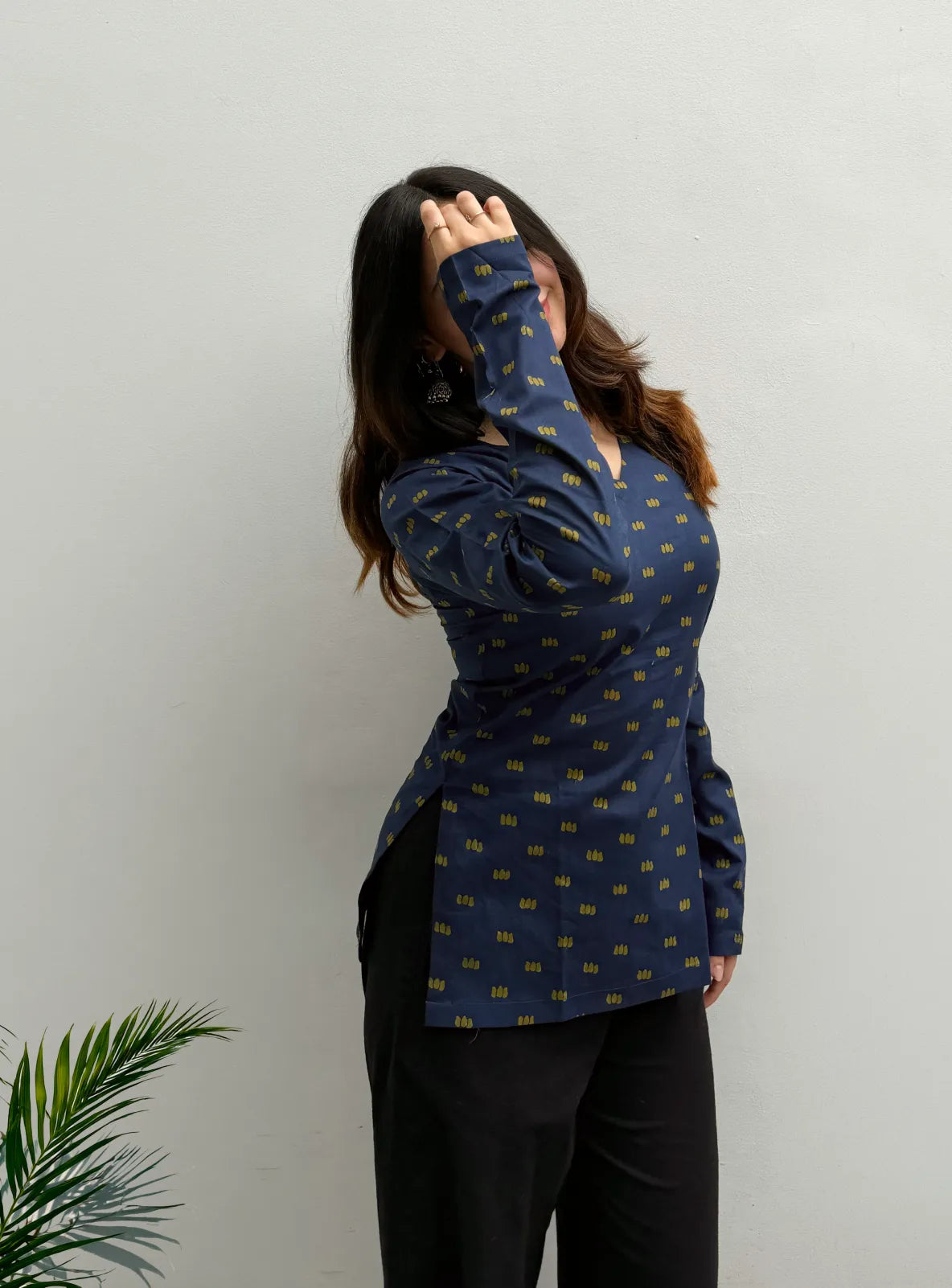 Nadira Straight Sleeves Kurti