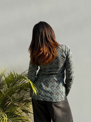 Aayat Straight Sleeves Kurti by Evara