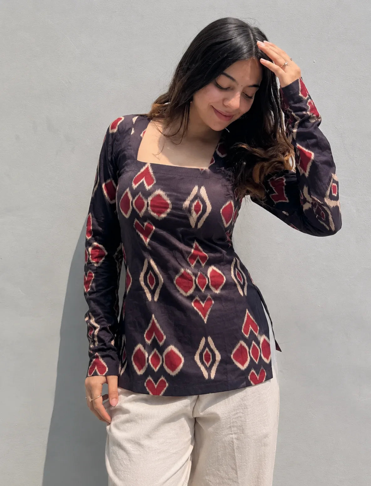 Nazar Corset Back Kurti