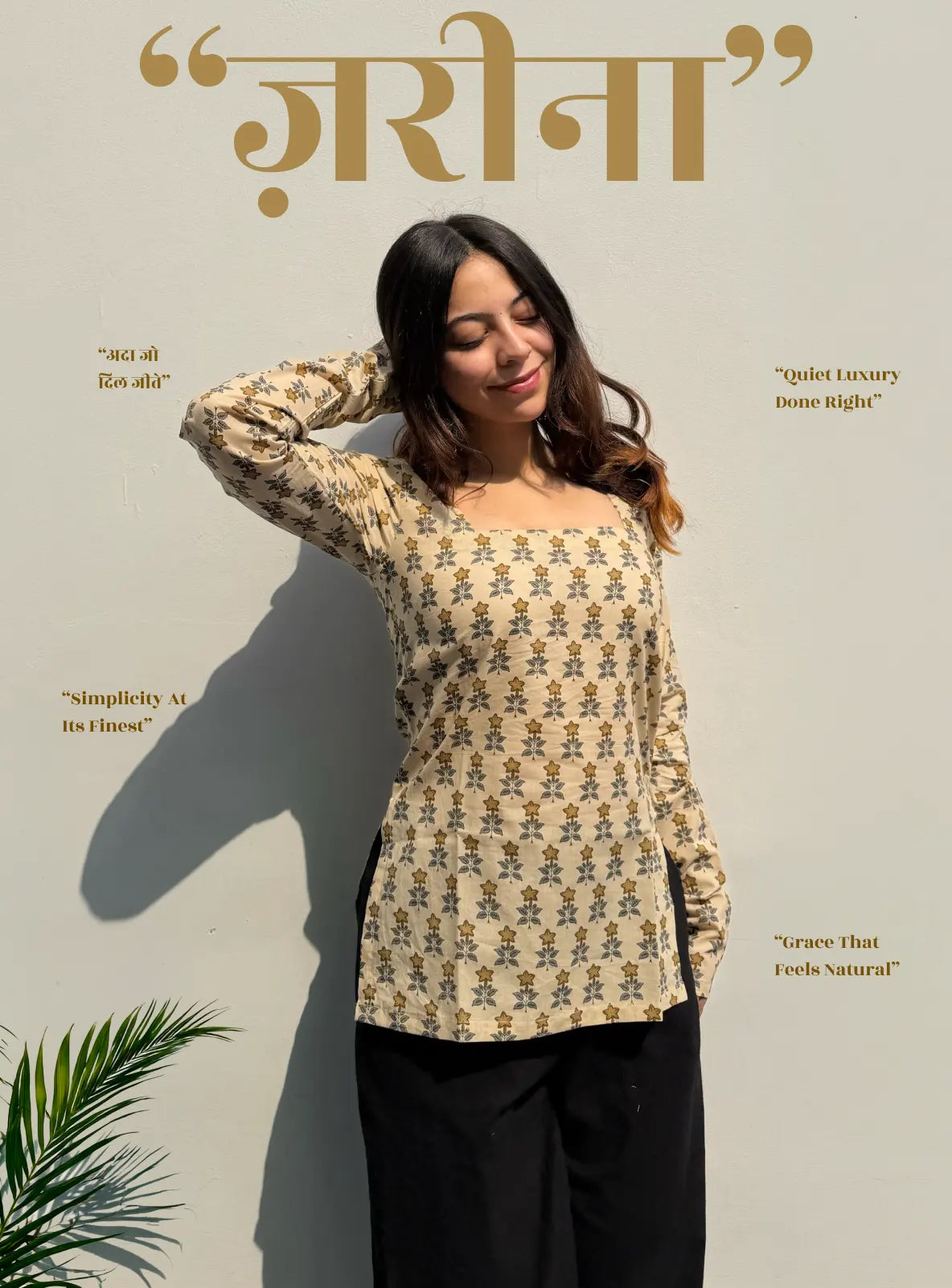 Zarina Square Neck Kurti