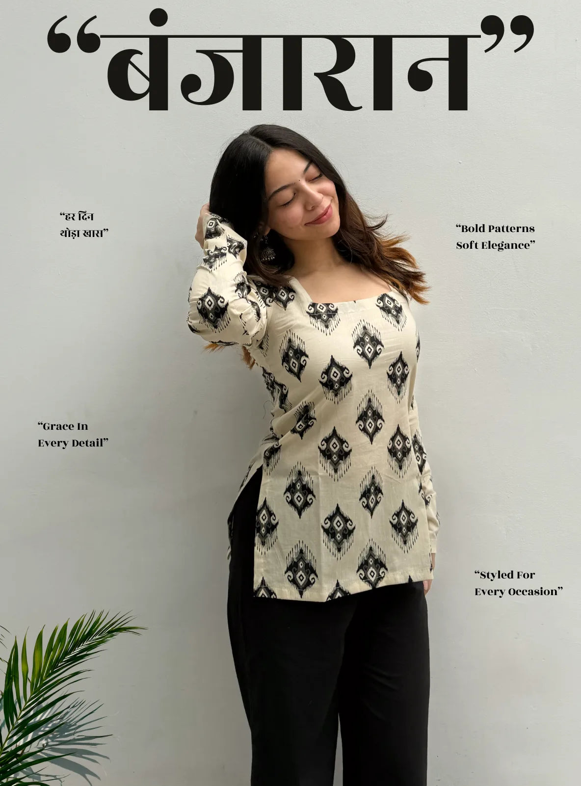 Banjaran Square Neck Kurti