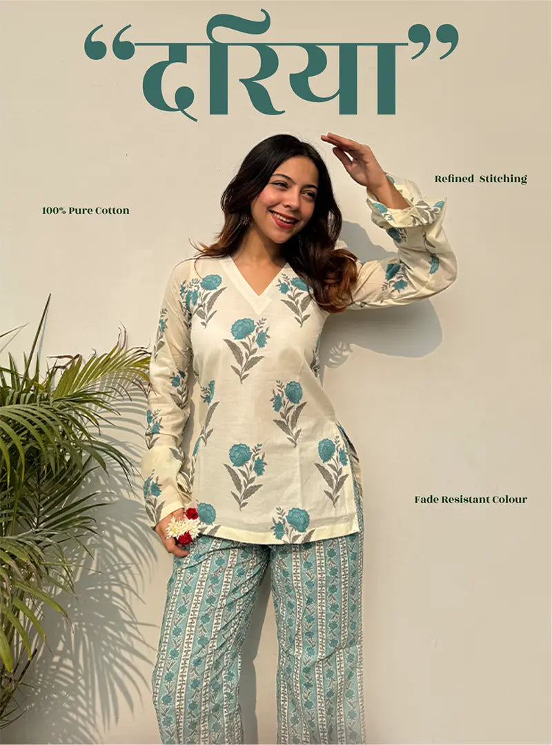 Dariya Full Sleeve Co-ord Set