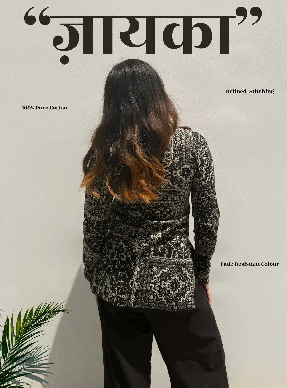 Zaika Boat Neck Kurti
