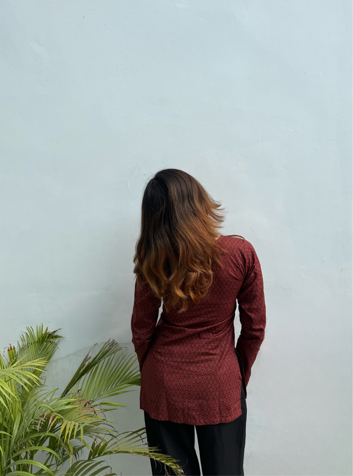Laal Ishq Straight Sleeves Kurti