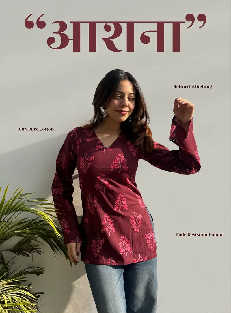 Aashna Bell Sleeves Kurti