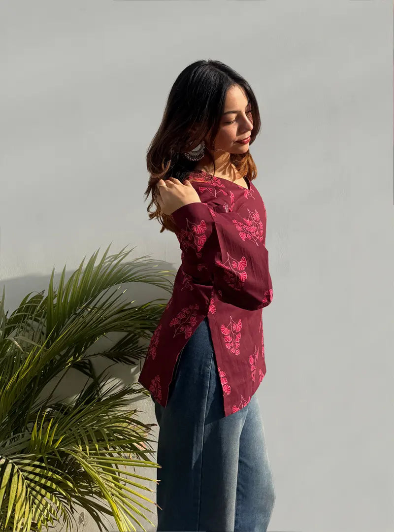 Aashna Bell Sleeves Kurti