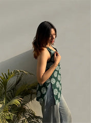 Juhi Halter Neck Kurti by Evara