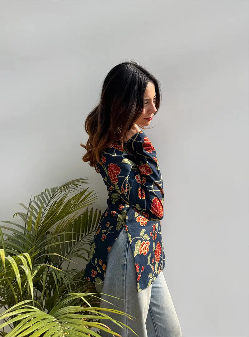 Mohini Straight Sleeves Kurti by Evara