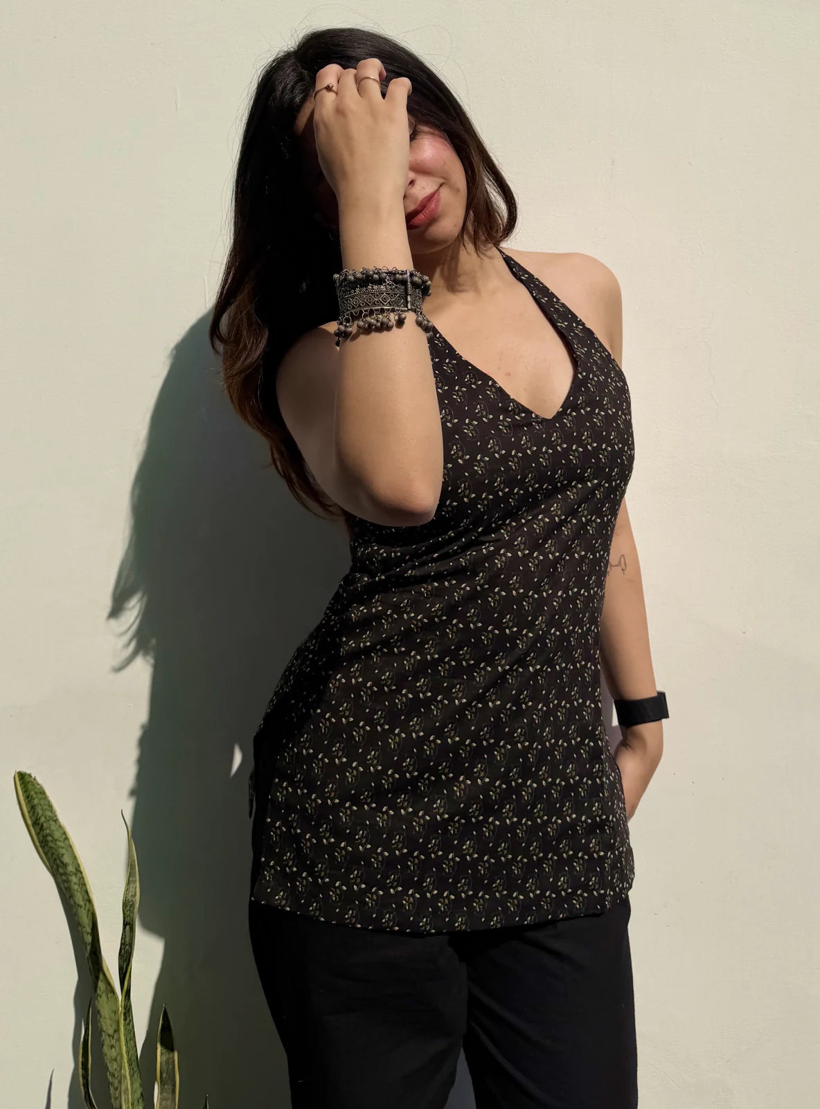 Preet Halter Neck Kurti