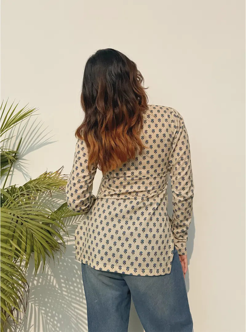 Saiyyan Straight Sleeves Kurti