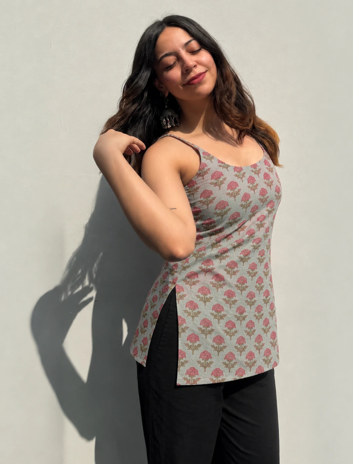 Kairi Short Sleeveless Kurti