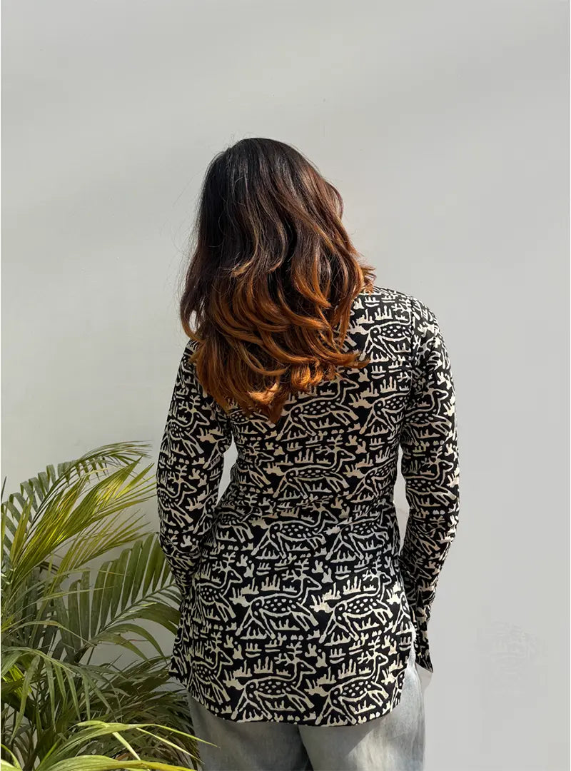 Ambar Straight Sleeves Kurti