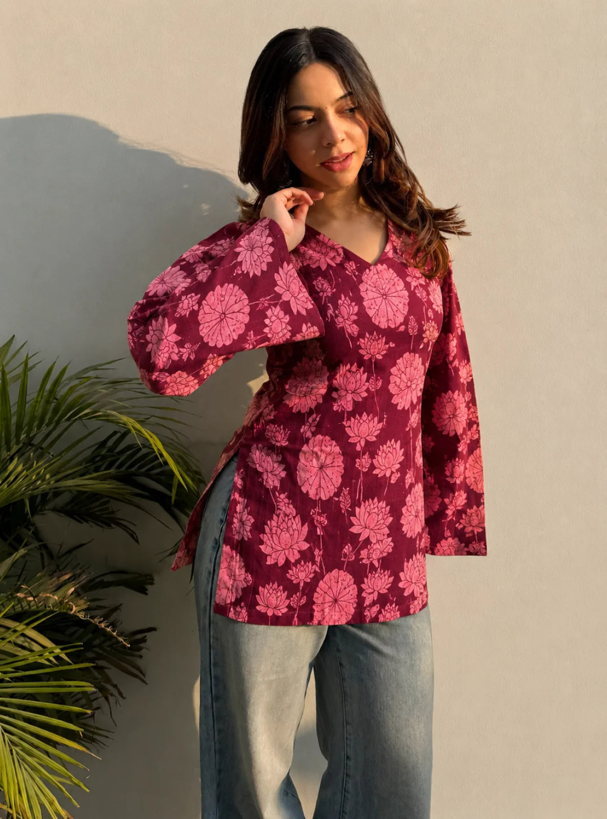 Aashita Bell Sleeves Kurti